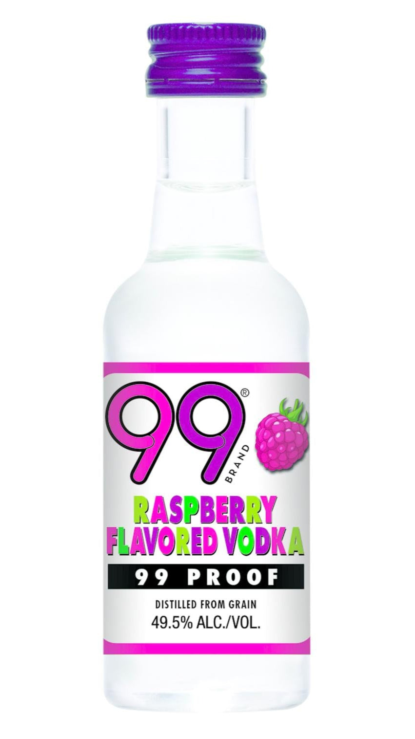 99 Brand Raspberry Vodka 50ML