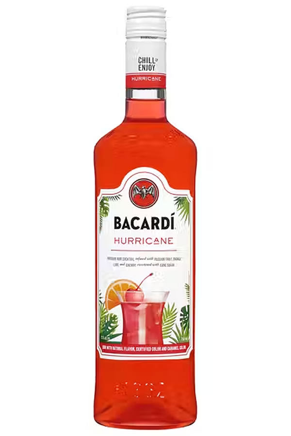 Bacardi Ready To Serve Hurricane 750ML