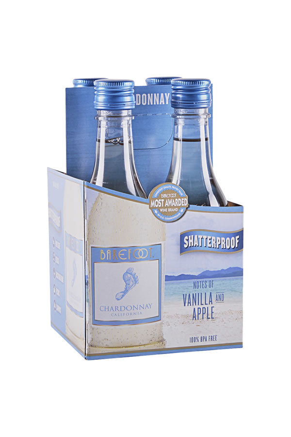 Barefoot-Chardonnay-4PK 187ML
