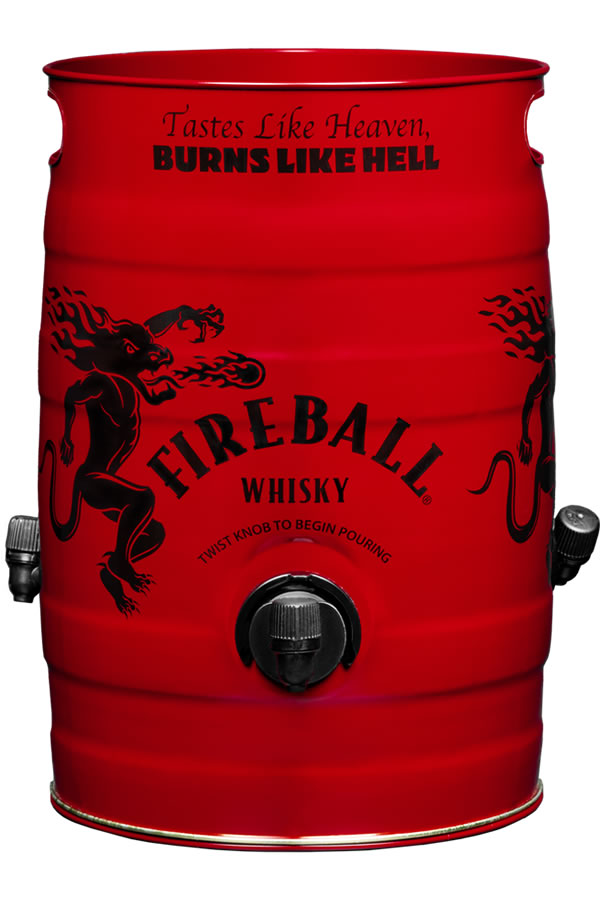 Fireball Cinnamon Whisky FireKeg 5.25L