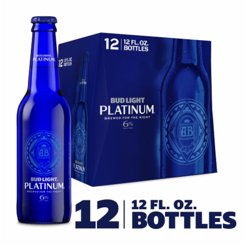 Bud-Light-Platinum-Bottles-12PK 12OZ Bottle