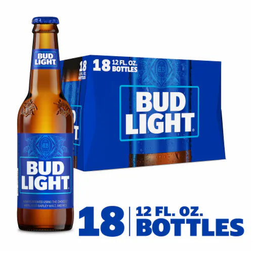 Bud-Light-Bottles-18PK 12OZ Bottle