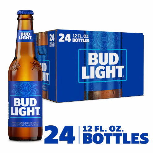 Bud-Light-Bottles-24PK 12OZ Bottle