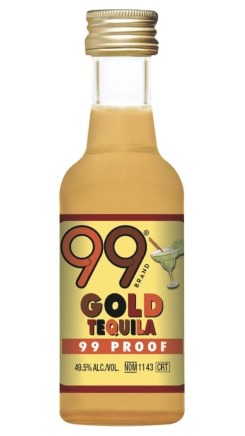99 Brand Gold Tequila 50ML 12PK