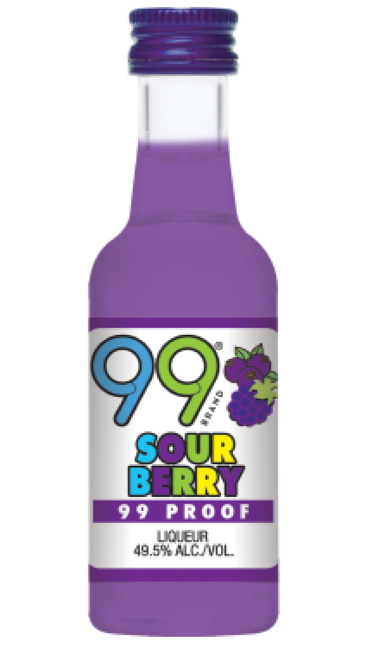 99 Brand Sour Berry Schnapps Liqueur 50ML 