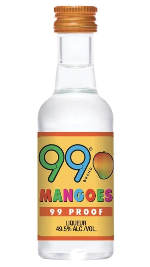 99 Brand Mangoes Schnapps Liqueur 50ML 12PK