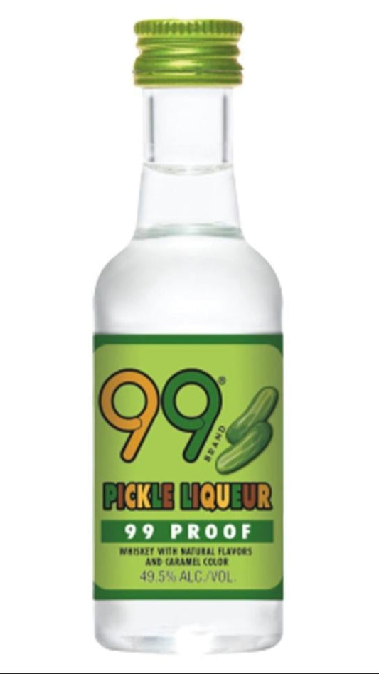 99 Brand Pickle Schnapps Liqueur 50ML 12PK