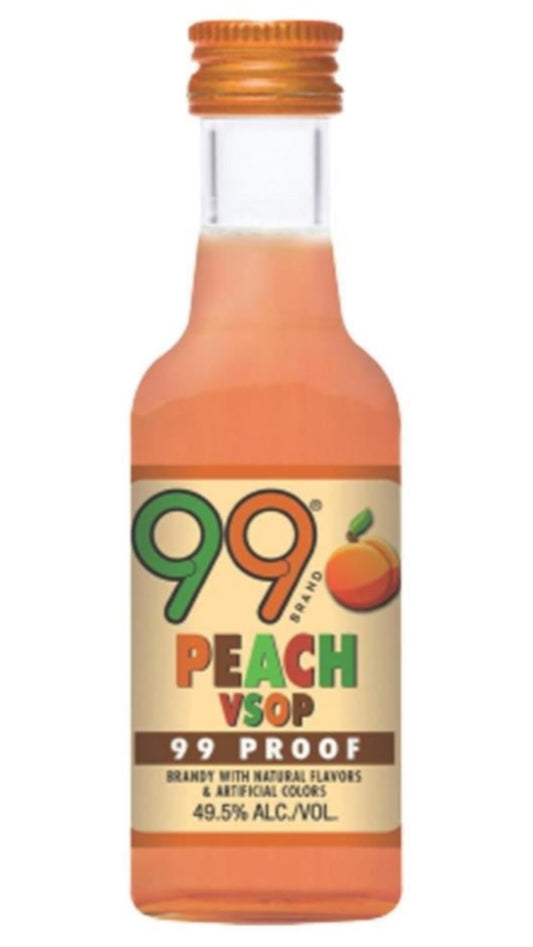 99 Brand Peach Grape VSOP Brandys 50ML 12PK