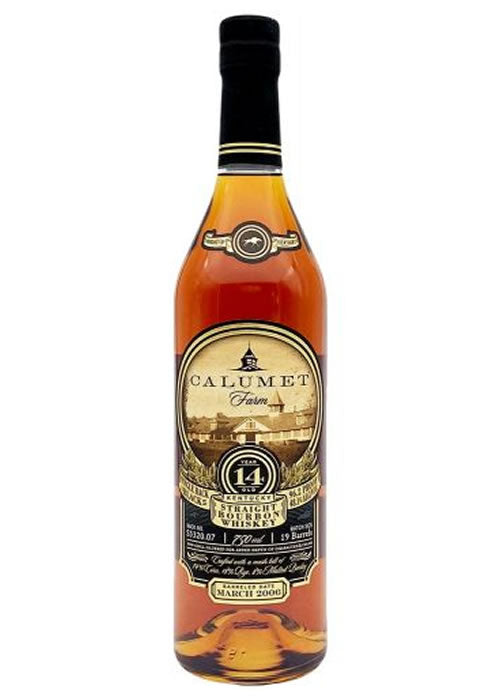 Calumet Farm 14 Year Single Rack Black Bourbon 750ML