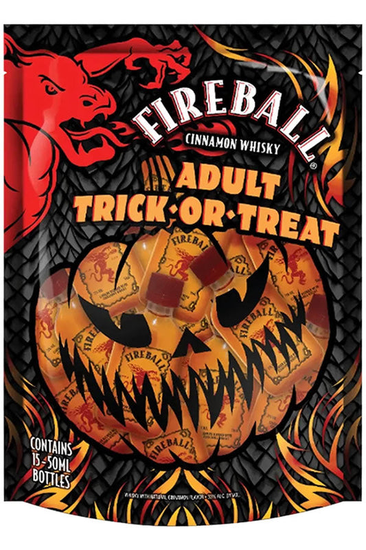 Fireball Halloween Trick or Treat Bag 15PK 50ML