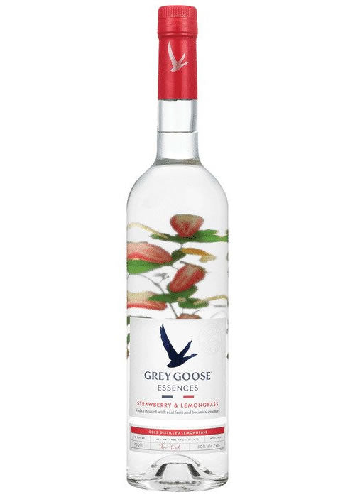 Grey Goose Essences Strawberry &amp; Lemongrass 750ML