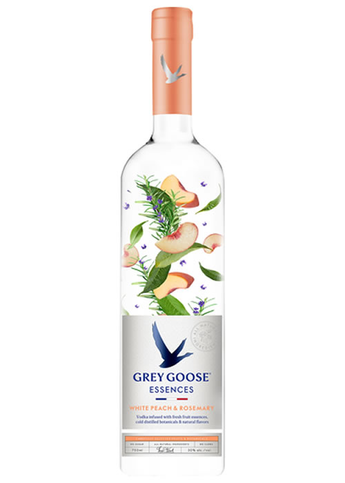 Grey Goose Essences White Peach &amp; Rosemary 750ML