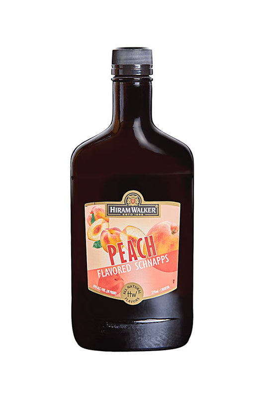 Hiram Walker Peach Schnapps 375ML