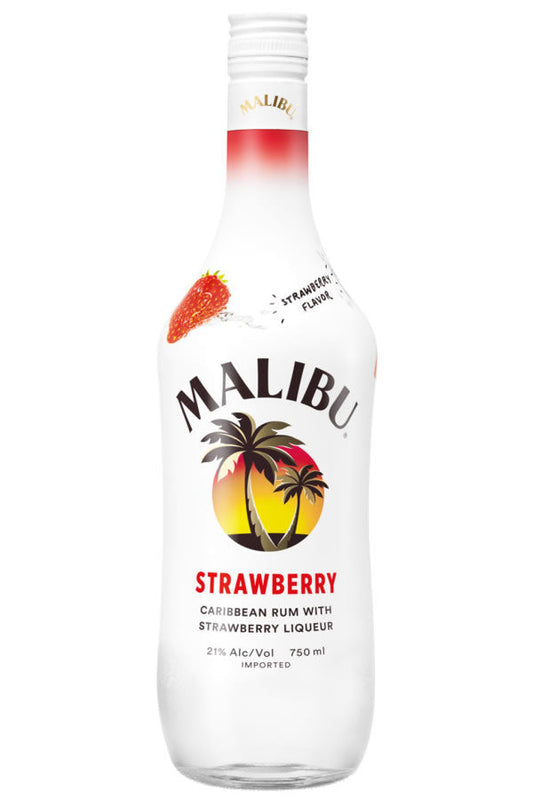 Malibu Strawberry Rum 750ML