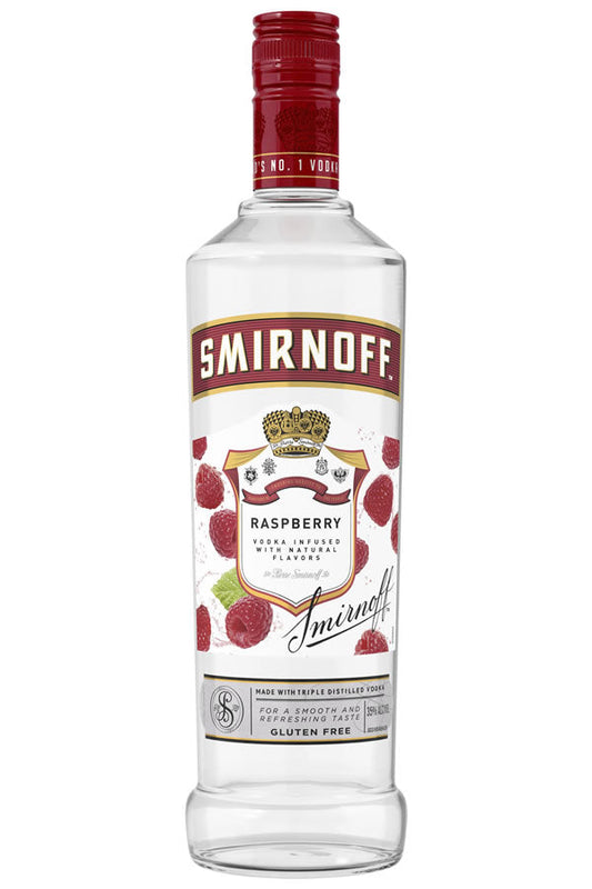 Smirnoff Raspberry Vodka 750ML