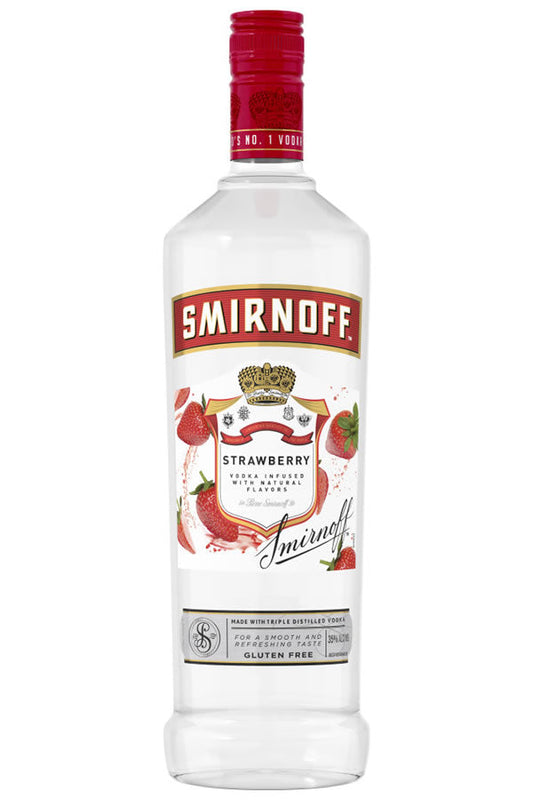 Smirnoff Strawberry Vodka 750ML