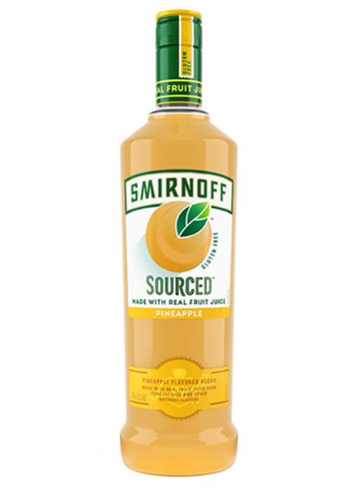 Smirnoff Sourced Pineapple Vodka 750ML