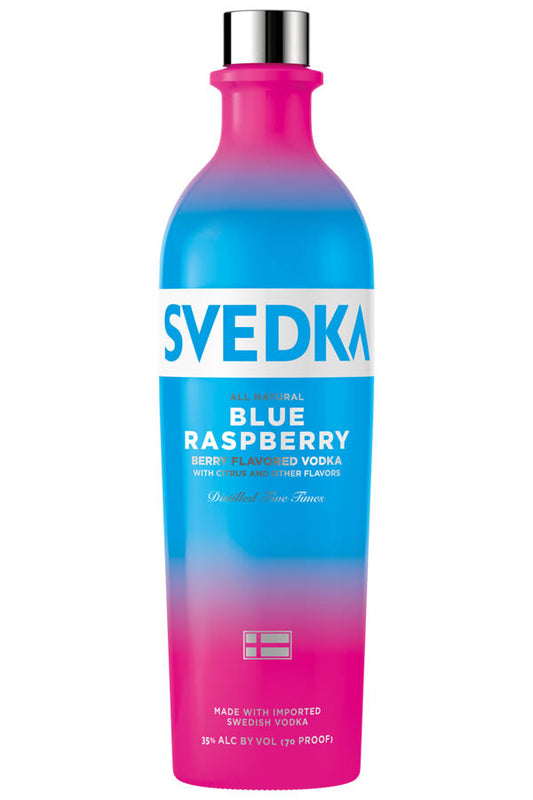 Svedka Blue Raspberry Vodka 750ML