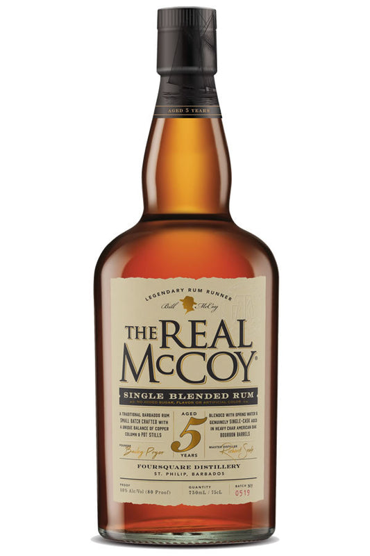 The Real McCoy 5 Year Barbados Rum 750ML