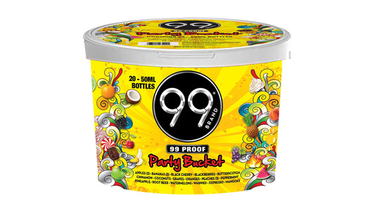 99 Brand Schnapps Liqueur Party Bucket 50ML 20PK