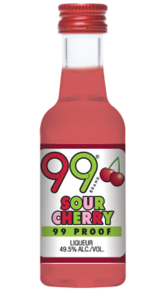 99 Brand Sour Cherry Schnapps Liqueur 50ML 