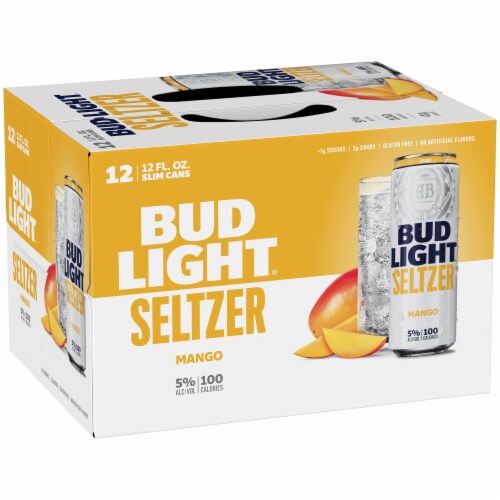 Bud-Light-Seltzer-Mango-Cans-12PK 12OZ Cans