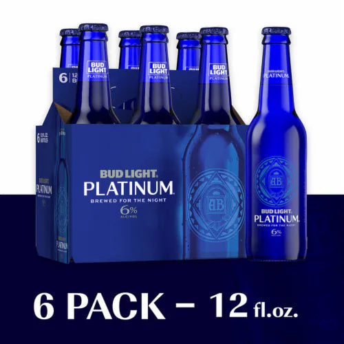 Bud-Light-Platinum-Bottles-6PK 12OZ Bottle