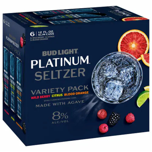 Bud-Light-Seltzer-Platinum-Cans-6PK 12OZ Cans