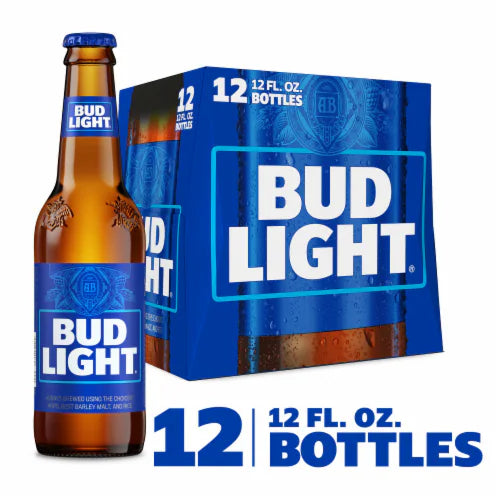 Bud-Light-Bottles-12PK 12OZ Bottle